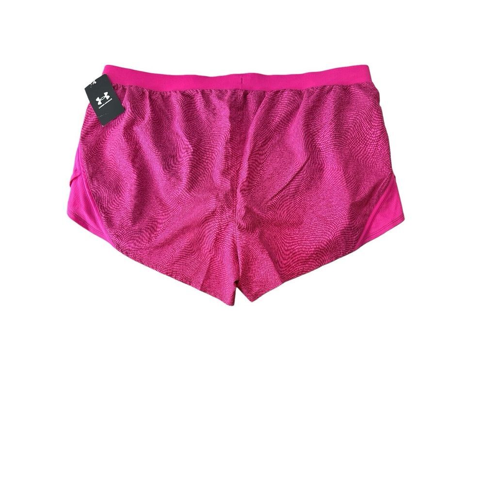 Under‎ Armour Women's Running Shorts Pink Size 2XL  Athletic Sports NWT - Picture 2 of 9